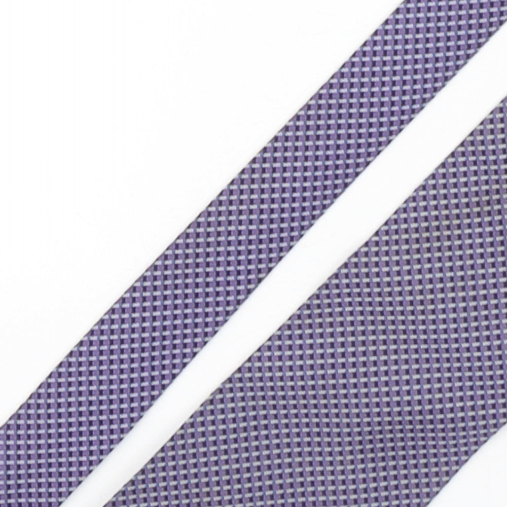Lloyds Mens Multicoloured Plaids & Checks Polyester Pointed Tie One Size