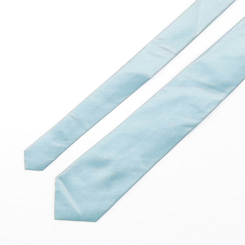 NEXT Mens Green  Silk Pointed Tie One Size