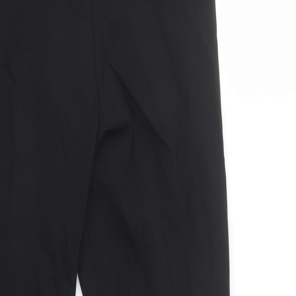 Primark Womens Black  Viscose Jegging Trousers Size 14 L28 in Regular Button