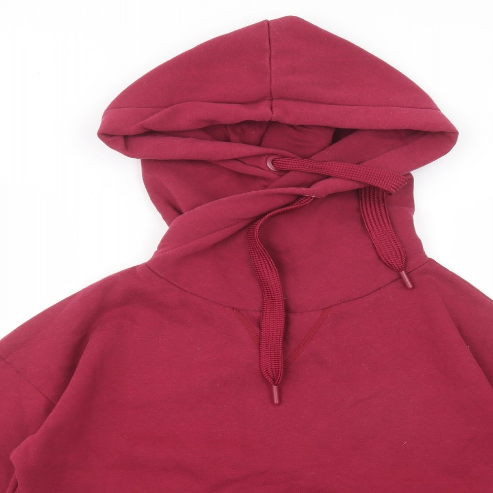 Primark Womens Red  Polyester Pullover Hoodie Size XS  Pullover