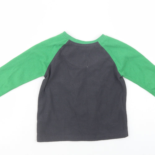 Primark Baby Grey Colourblock Polyester Pullover Jumper Size 18-24 Months  Pullover - Dino