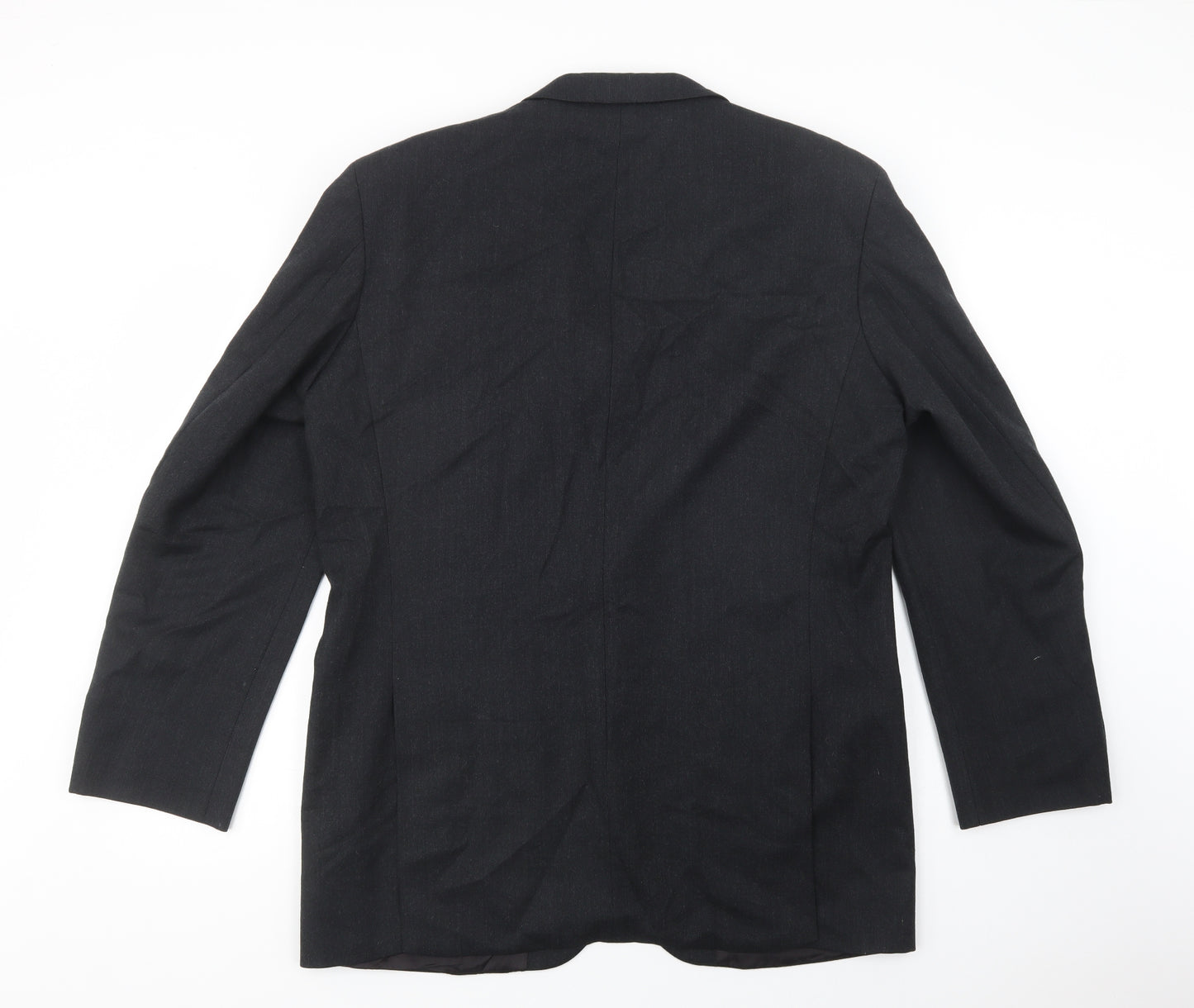 Marks and Spencer Mens Black   Jacket Blazer Size L  Button