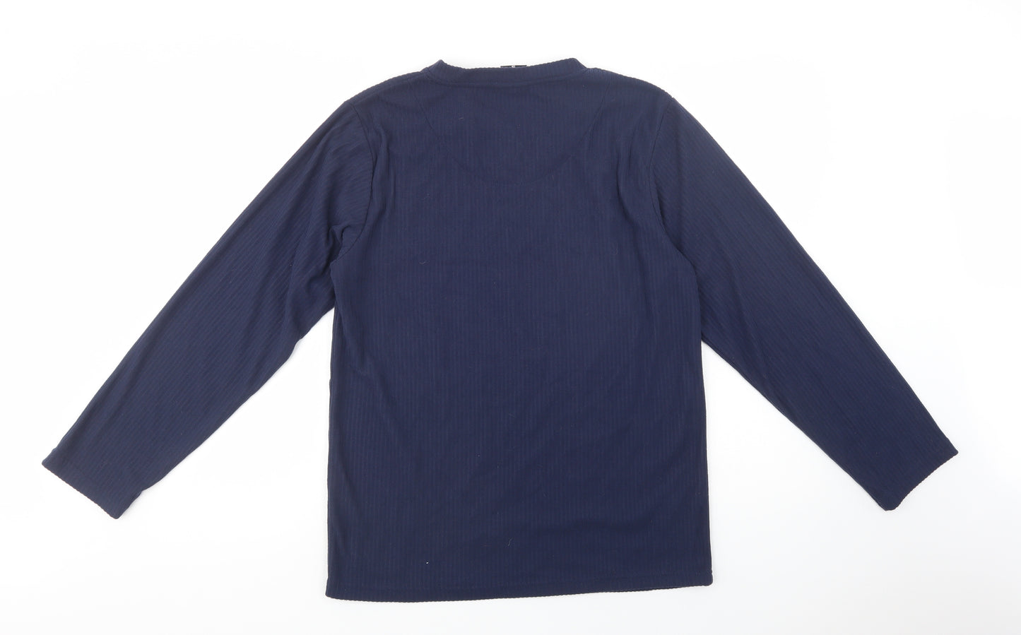 Cargo Bay Womens Blue  Polyester Top Lounge Set Size S