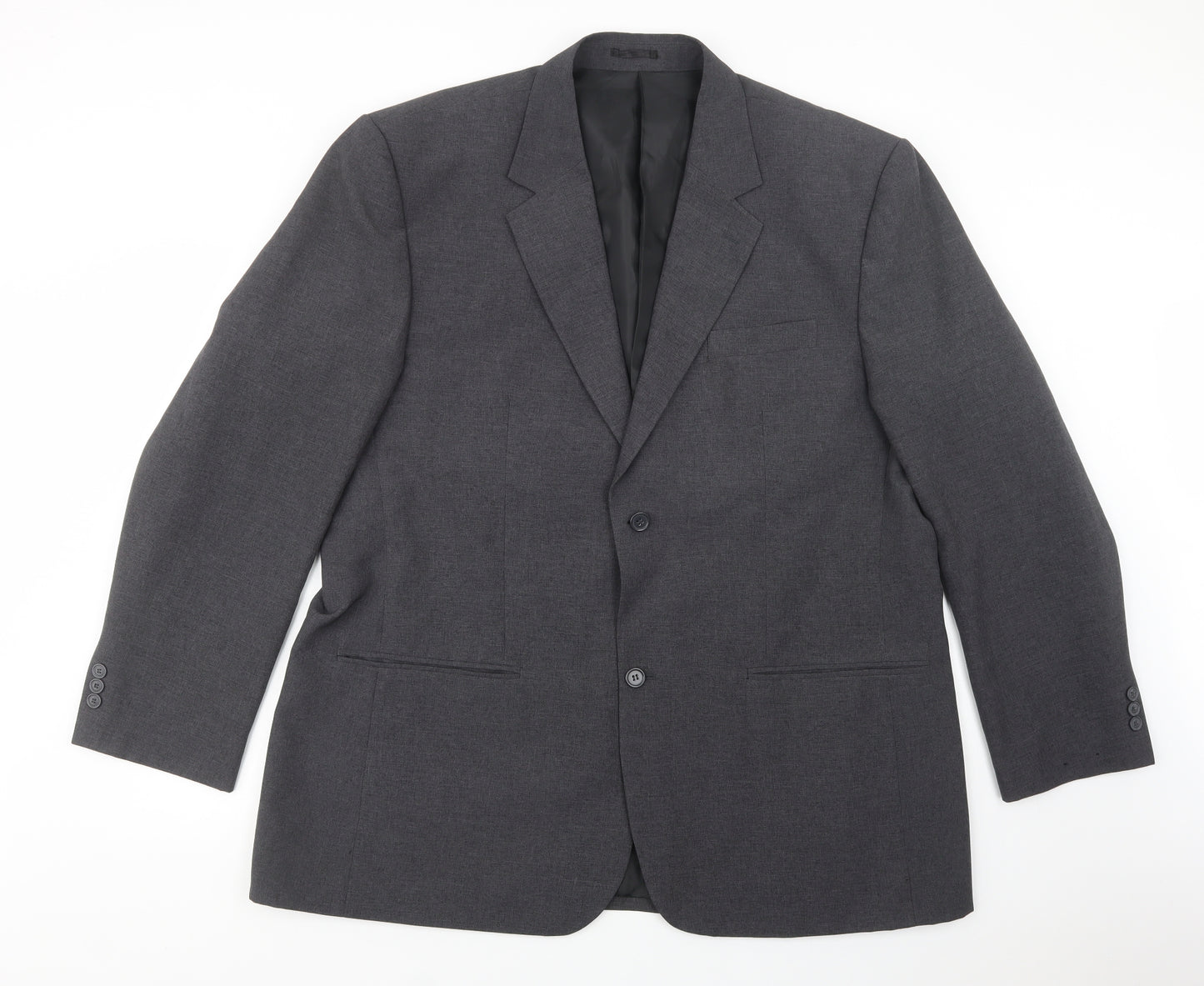 F&F Mens Grey   Jacket Blazer Size 50  Button