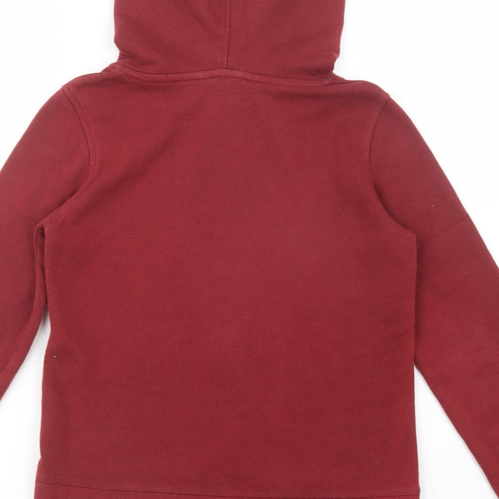 H&M Girls Red  Cotton Pullover Hoodie Size 10-11 Years  Pullover - Harry Potter