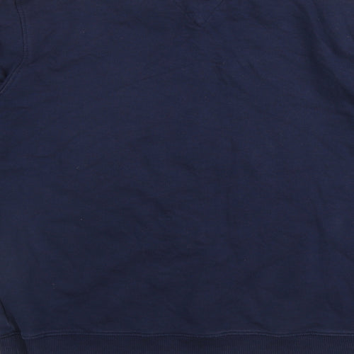 Tommy Hilfiger Womens Blue  100% Cotton Pullover Sweatshirt Size 14   - Navy