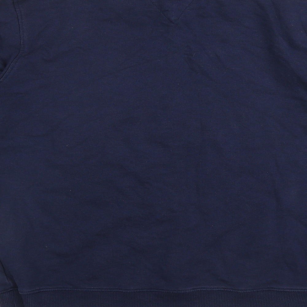 Tommy Hilfiger Womens Blue  100% Cotton Pullover Sweatshirt Size 14   - Navy