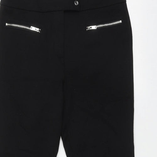 George Womens Black  Viscose Jegging Leggings Size 10 L27 in
