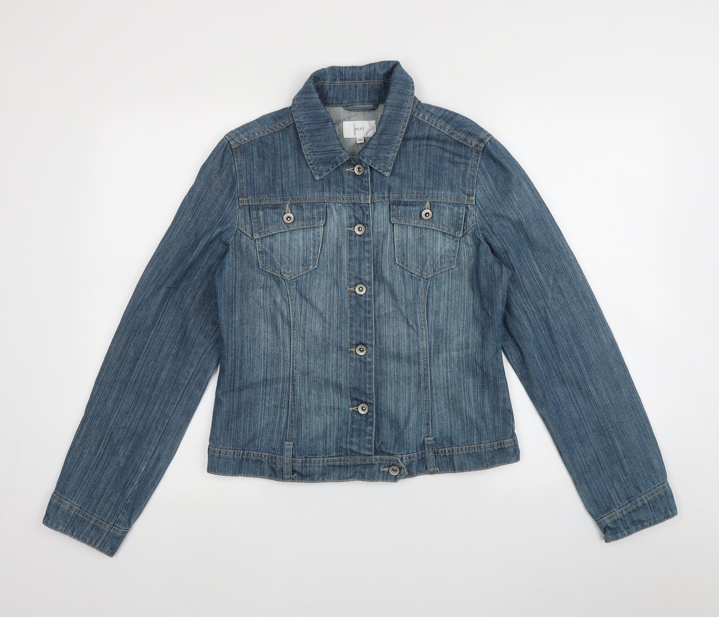 NEXT Womens Blue   Jacket  Size 10  Button