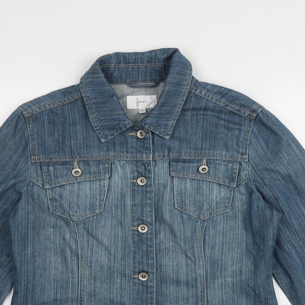 NEXT Womens Blue   Jacket  Size 10  Button