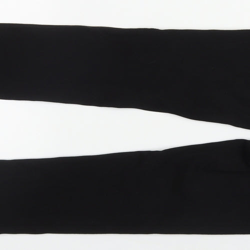 Tommy Hilfiger Womens Black  Viscose Jegging Trousers Size 4 L29 in Regular Zip