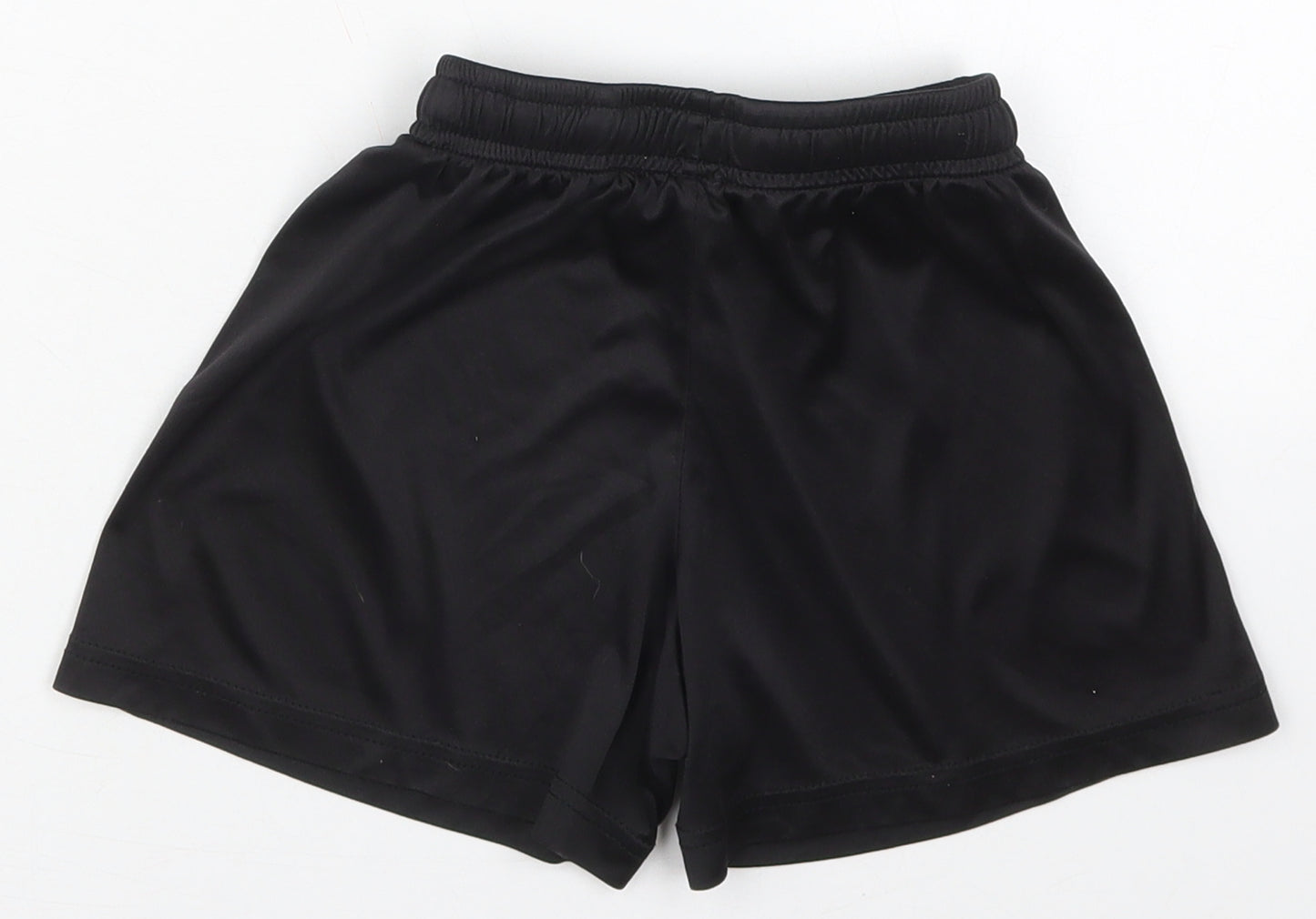 O'Neills Boys Black  Polyester Sweat Shorts Size 7-8 Years  Regular Drawstring