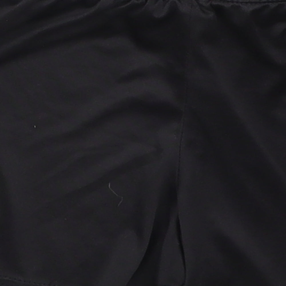 O'Neills Boys Black  Polyester Sweat Shorts Size 7-8 Years  Regular Drawstring