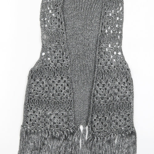 Studio F Womens Grey V-Neck  Acrylic Cardigan Jumper Size S