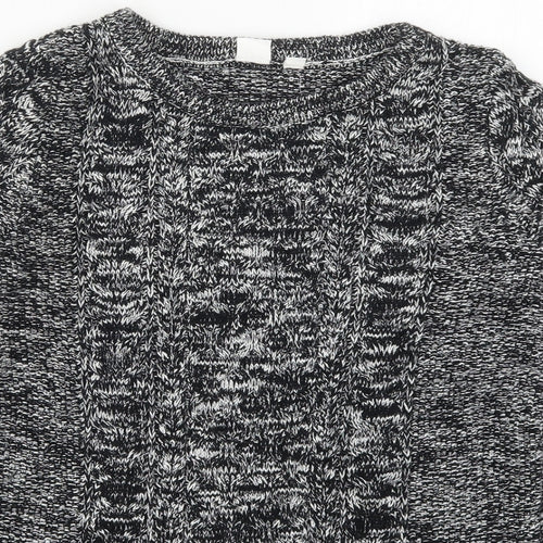 Gap Womens Grey Crew Neck  Cotton Pullover Jumper Size M