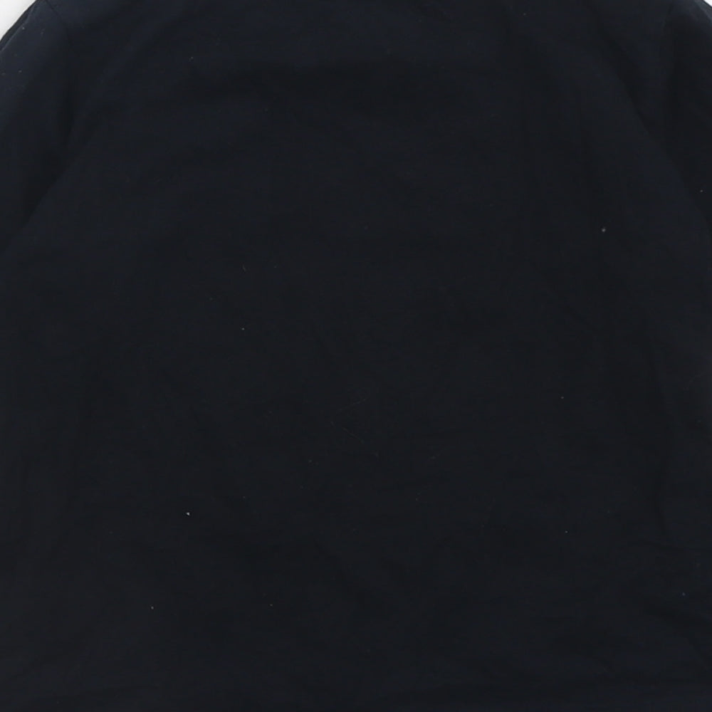 Primark Girls Black  Cotton Basic Casual Size 6-7 Years Crew Neck Pullover - Mickey Mouse Disney