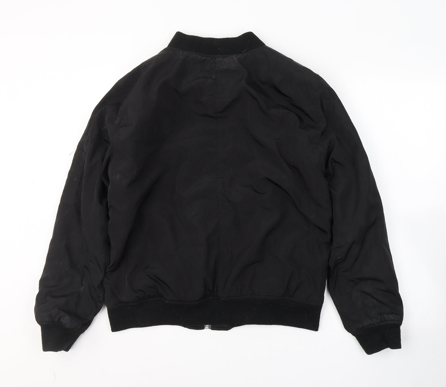 New Look Womens Black   Jacket Coat Size 16  Zip
