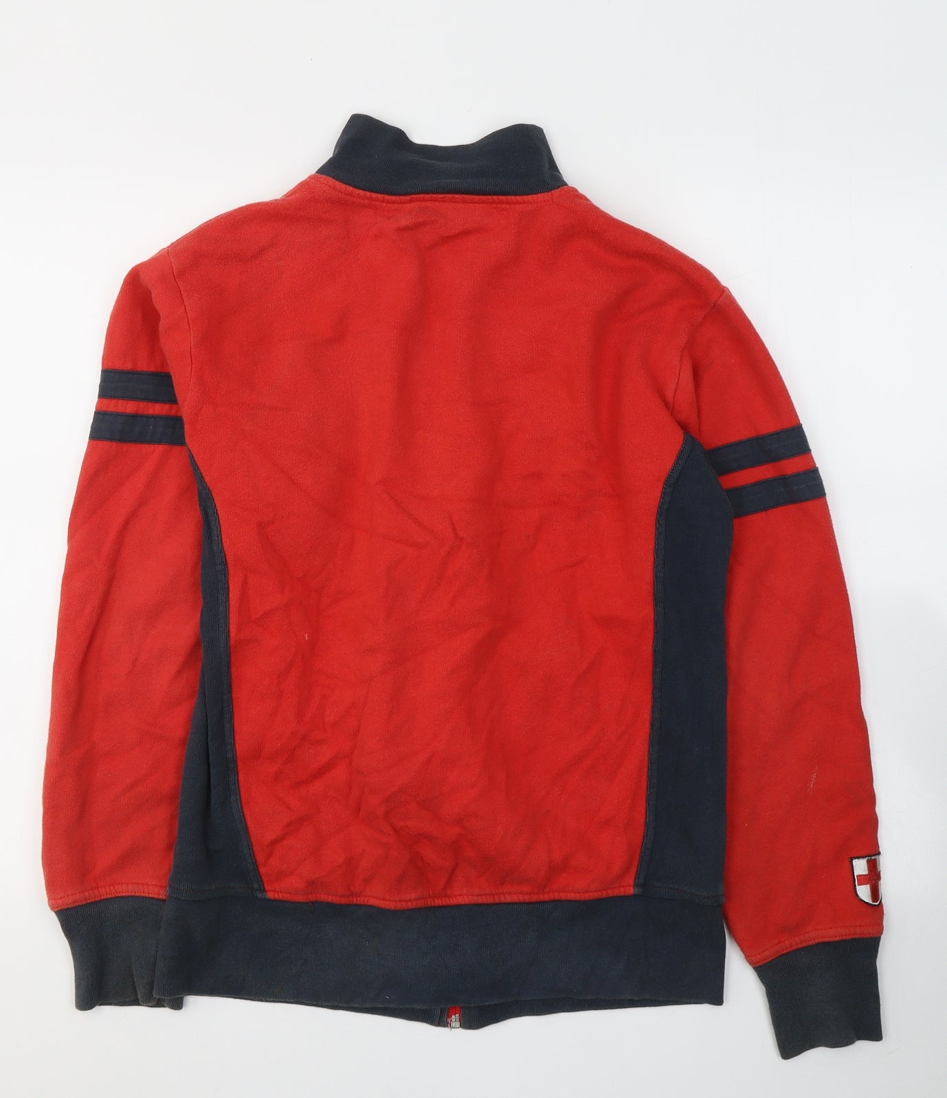 G:sixtyForyou Mens Red  Cotton Full Zip Sweatshirt Size M   - ENGLAND
