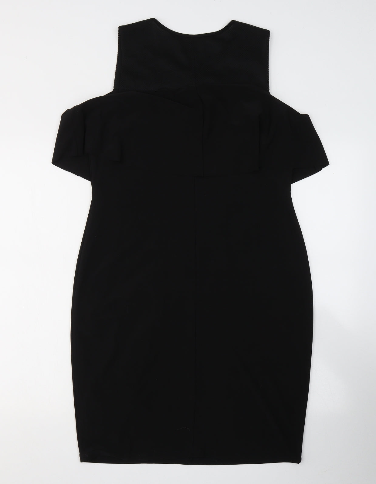 Nine West Womens Black  Polyester A-Line  Size 8  Round Neck Pullover
