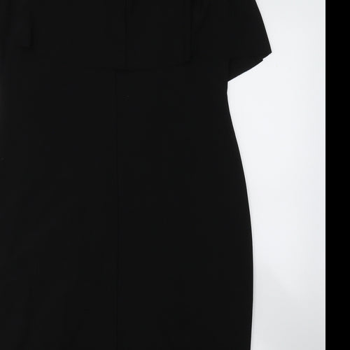 Nine West Womens Black  Polyester A-Line  Size 8  Round Neck Pullover
