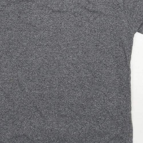 Primark Boys Grey  Polyester Pullover T-Shirt Size 7-8 Years Round Neck Pullover