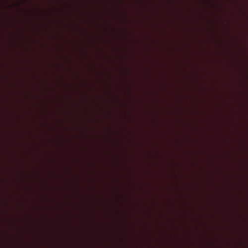 River Island Womens Purple  Polyester Trapeze & Swing  Size 12  Off the Shoulder Pullover