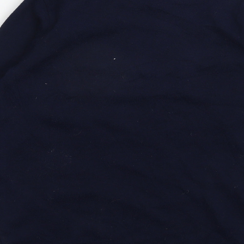 Preworn Boys Blue Round Neck  Acrylic Pullover Jumper Size 9-10 Years  Pullover - Oxford United
