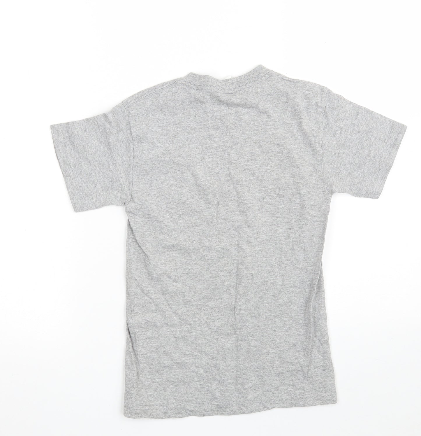 Delta Girls Grey  Cotton Pullover T-Shirt Size M Crew Neck  - Let the Sun Shine- Newyork