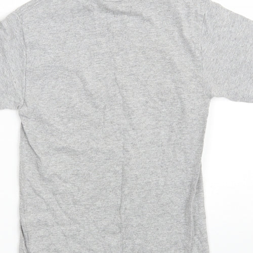Delta Girls Grey  Cotton Pullover T-Shirt Size M Crew Neck  - Let the Sun Shine- Newyork