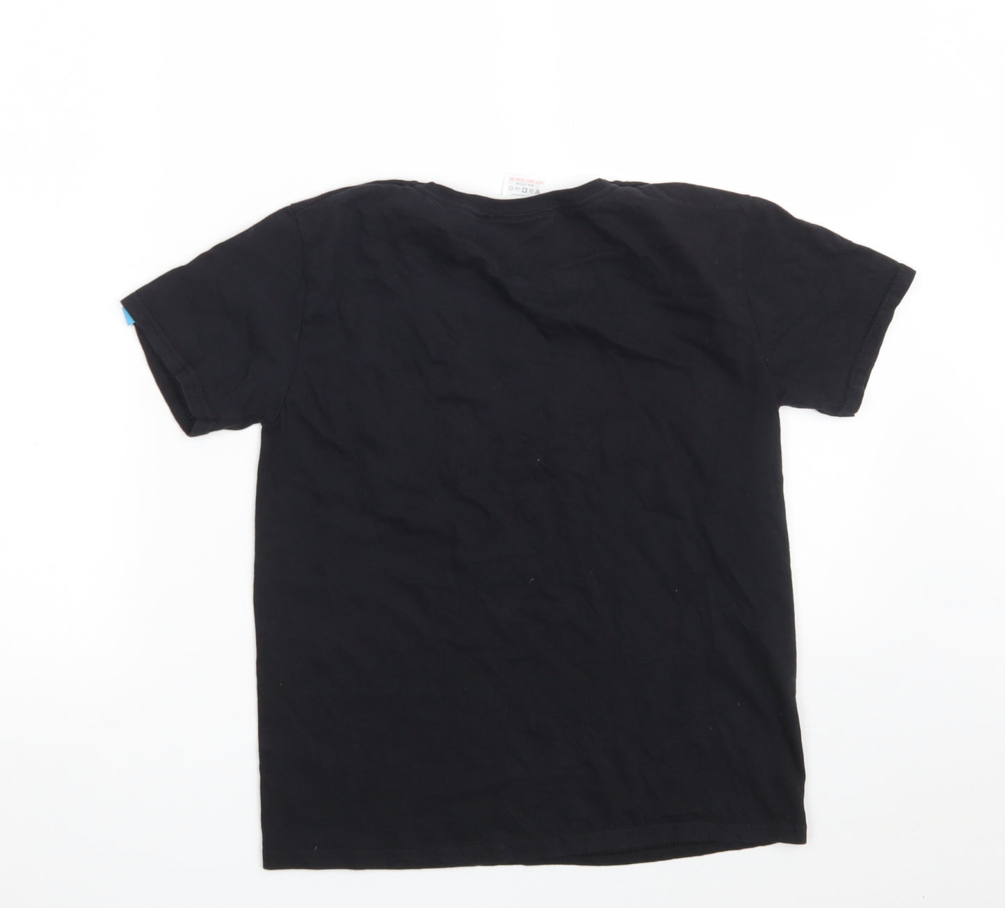 Fortnite Boys Black  100% Cotton Pullover T-Shirt Size M Crew Neck  - Fortnite