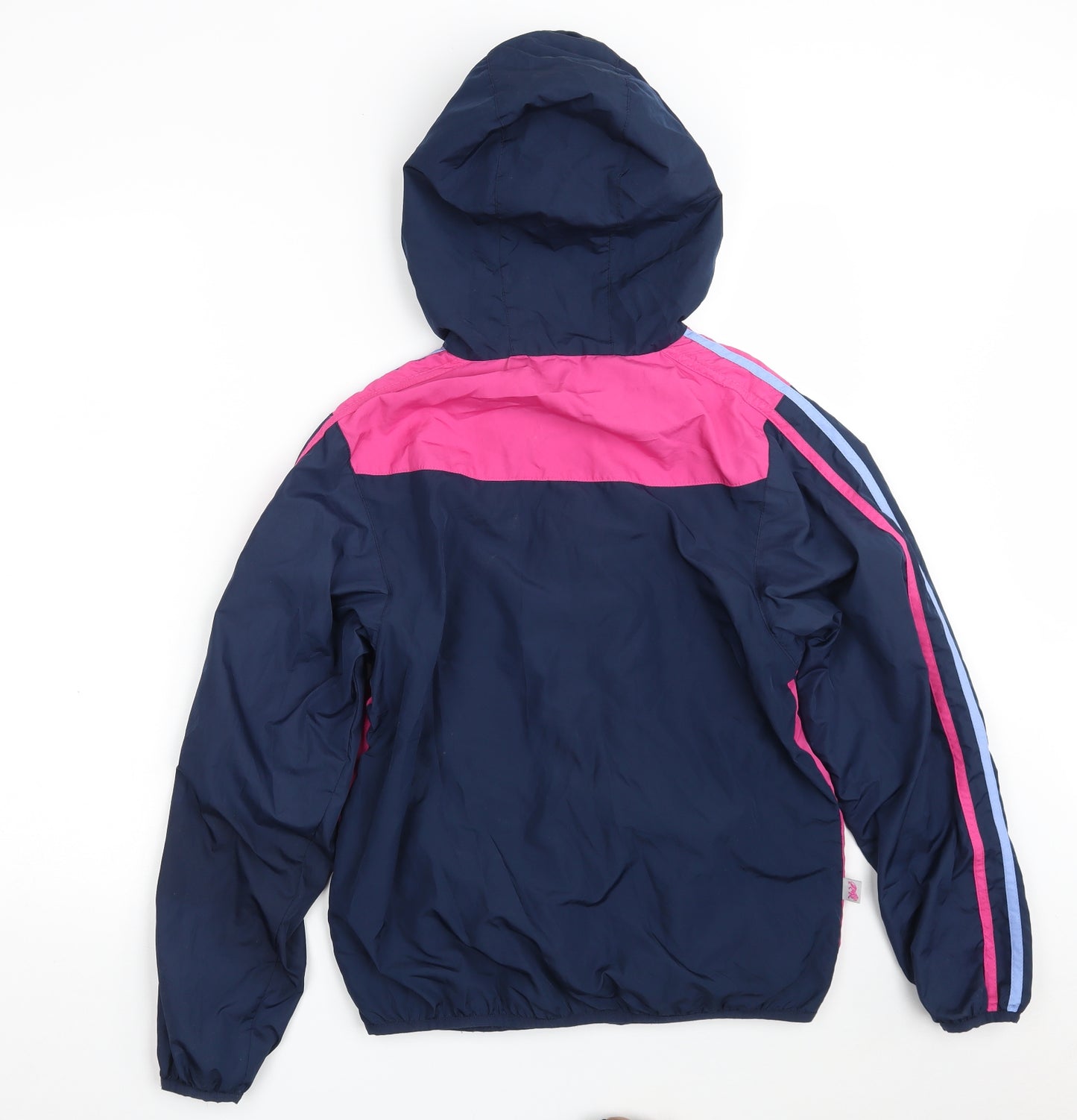 Lonsdale Womens Blue Striped  Jacket  Size 10  Zip