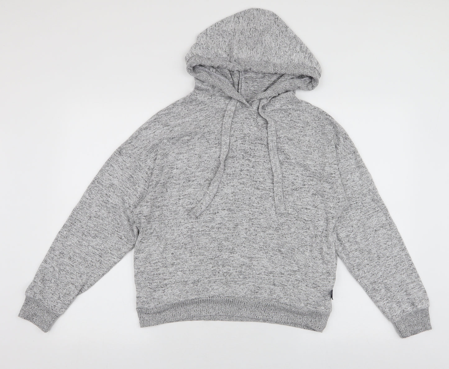 Love to lounge Womens Grey  Viscose Pullover Hoodie Size 6  Pullover