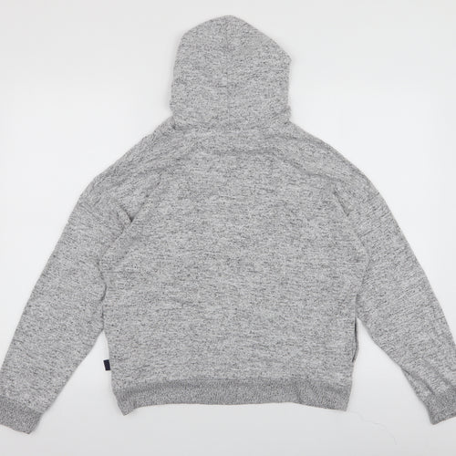 Love to lounge Womens Grey  Viscose Pullover Hoodie Size 6  Pullover