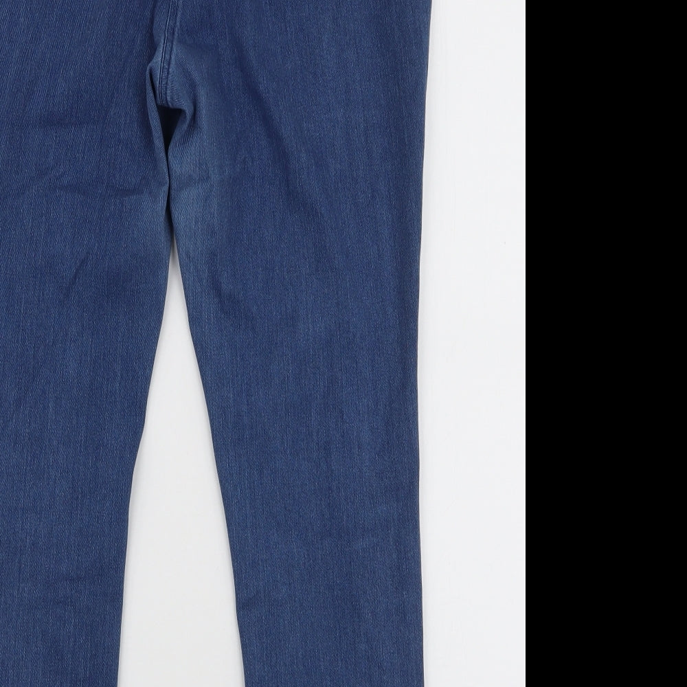 NEXT Womens Blue  Cotton Jegging Jeans Size 16 L24.5 in Slim