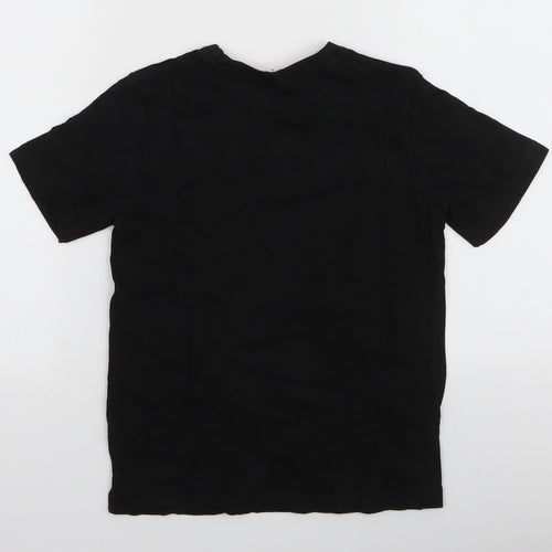Matalan Boys Black  100% Cotton Jersey T-Shirt Size 8 Years Round Neck Pullover - Pokemon Halloween