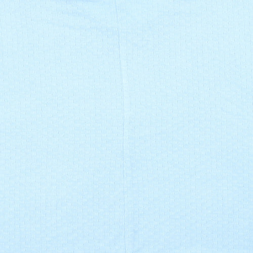 Mystyle Womens Blue Crew Neck  Viscose Pullover Jumper Size 10