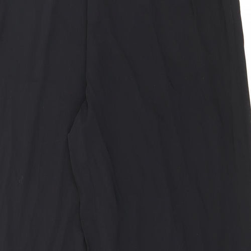 Marks and Spencer Womens Black  Polyester Bloomer Trousers Size 18 L29 in Regular