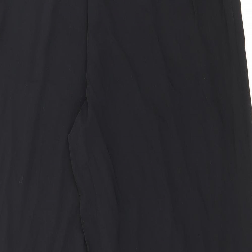 Marks and Spencer Womens Black  Polyester Bloomer Trousers Size 18 L29 in Regular