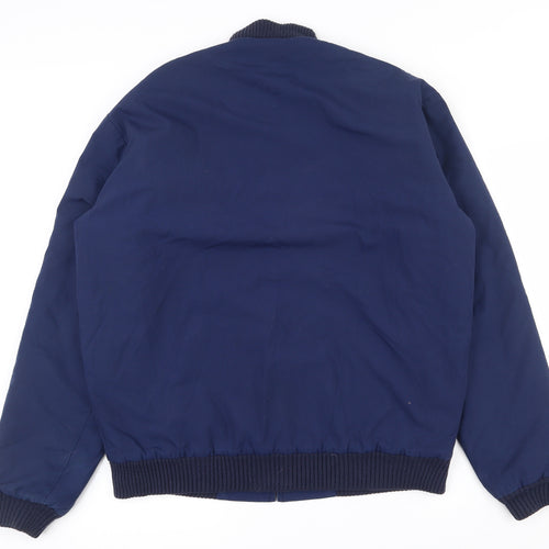 King Gee Mens Blue   Bomber Jacket Coat Size 48  Zip