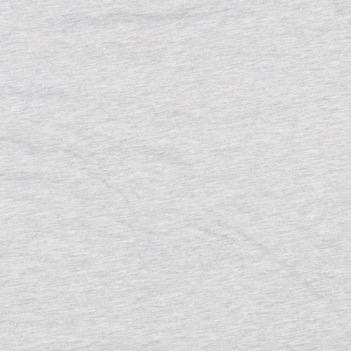 Jack Wills Womens Grey  Cotton Basic T-Shirt Size 8 Round Neck