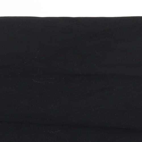 Atmosphere Womens Black  Cotton Cropped Leggings Size 12 L19 in Regular Pullover