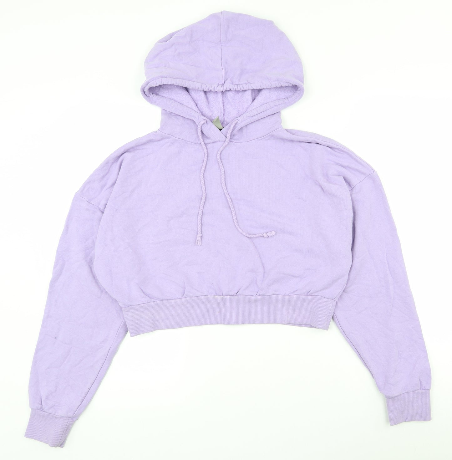 ASOS Womens Purple  Viscose Pullover Hoodie Size 12  Pullover