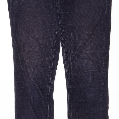 H&M Womens Blue  Cotton Skinny Jeans Size 6 L30.5 in Regular Zip