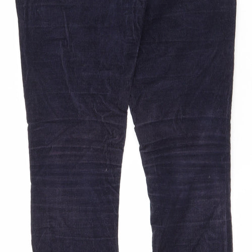 H&M Womens Blue  Cotton Skinny Jeans Size 6 L30.5 in Regular Zip
