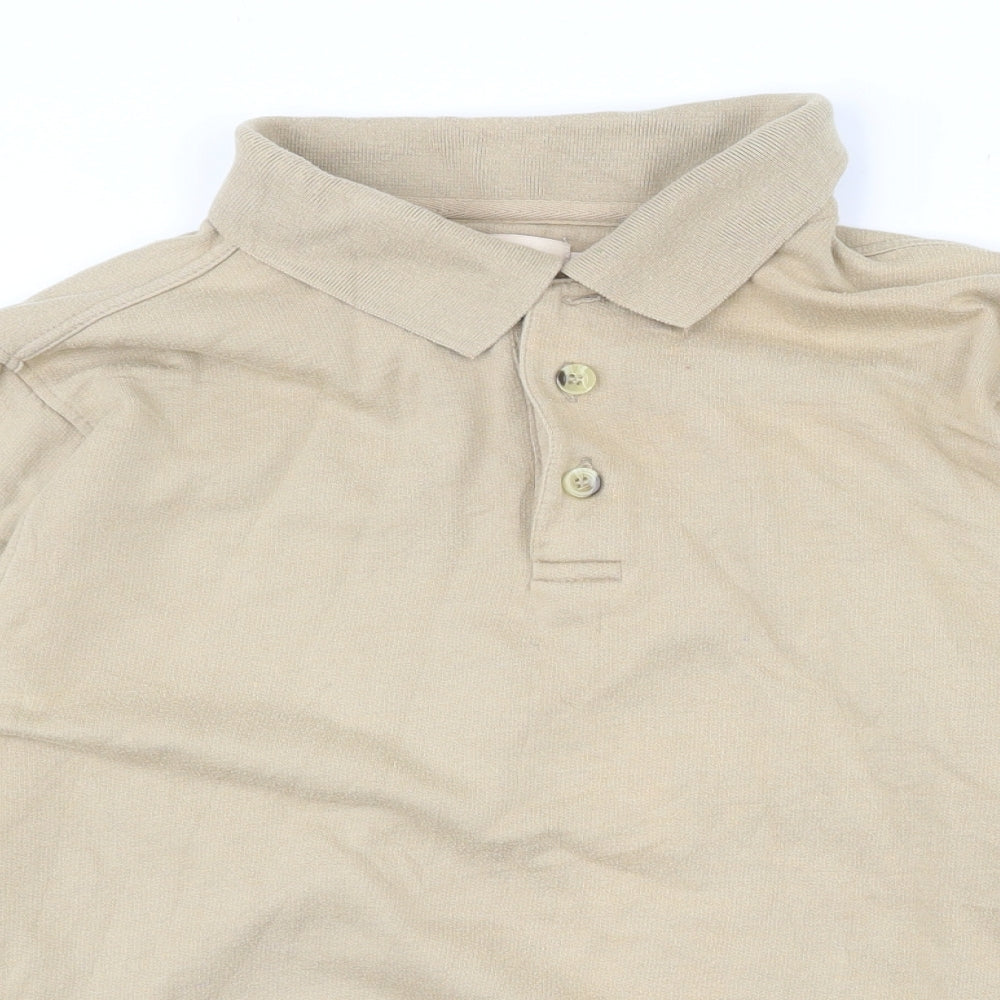 EWM Mens Beige  Cotton Pullover Sweatshirt Size S