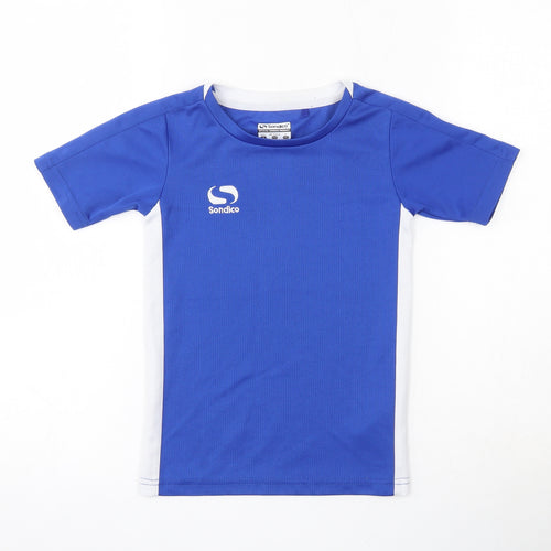 Sondico Boys   100% Polyester Jersey T-Shirt Size 3-4 Years Round Neck