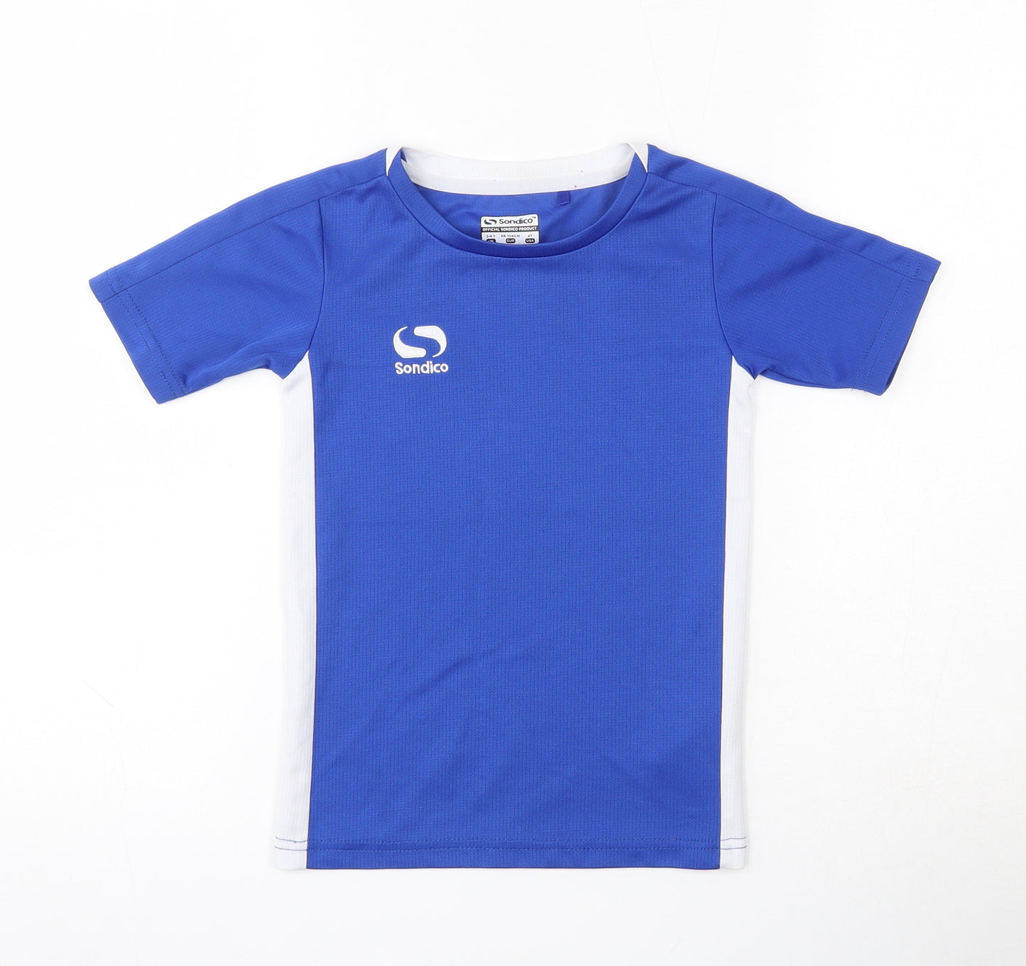 Sondico Boys   100% Polyester Jersey T-Shirt Size 3-4 Years Round Neck
