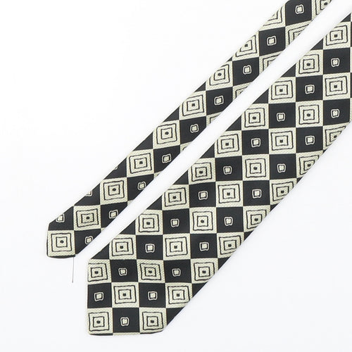 Marks and Spencer Mens Multicoloured Geometric Polyester Pointed Tie One Size