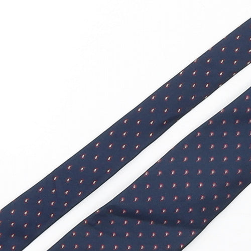 Theros Mens Blue Paisley Silk Pointed Tie One Size