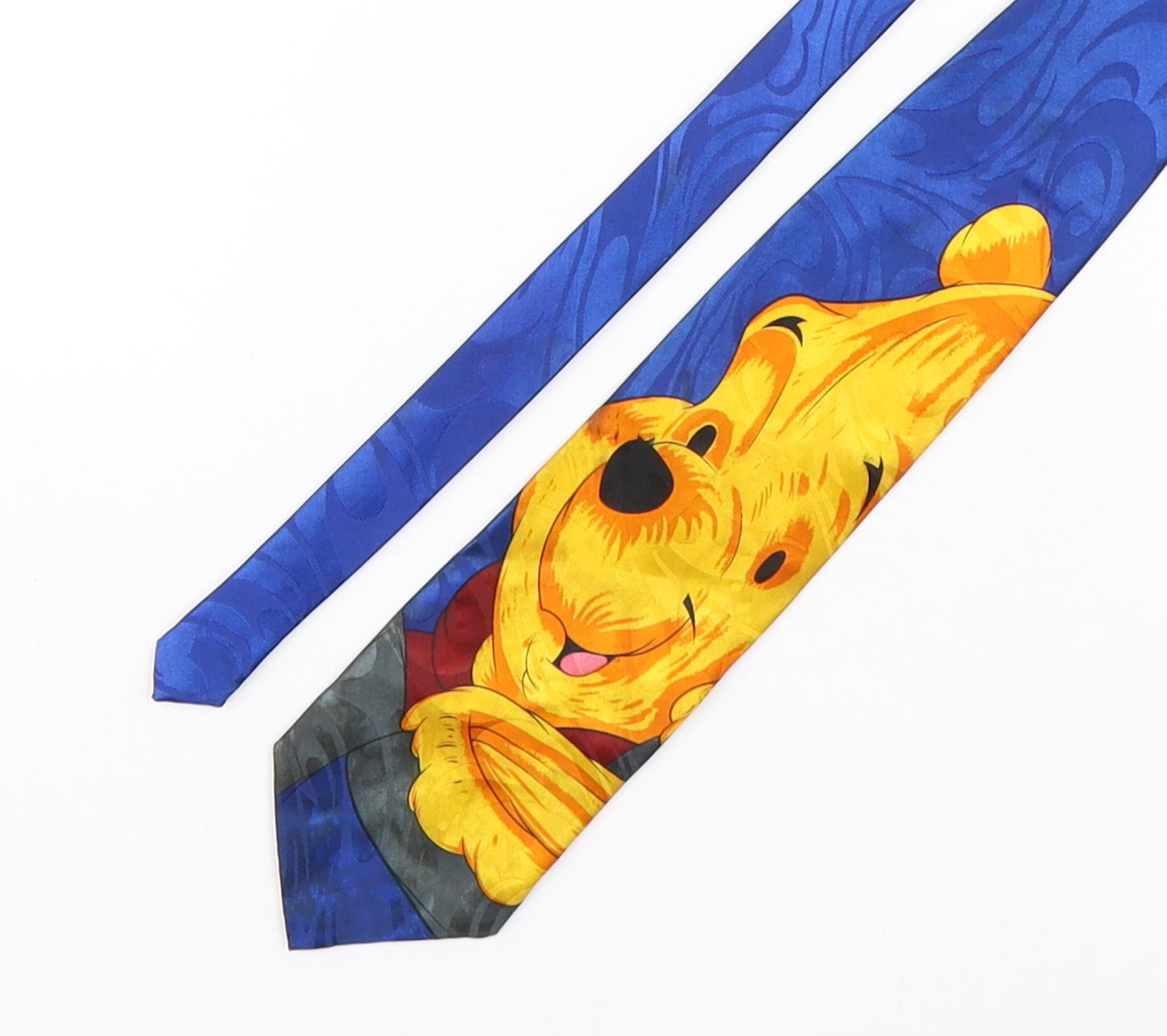 BRICE Mens Multicoloured Geometric Polyester Pointed Tie One Size - winnie the pooh